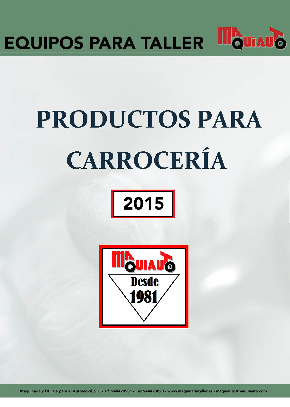 CATALOGO CARROCERIA 2015