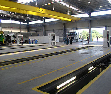 PERSPECTIVA TALLER CAMIONES MERCEDES