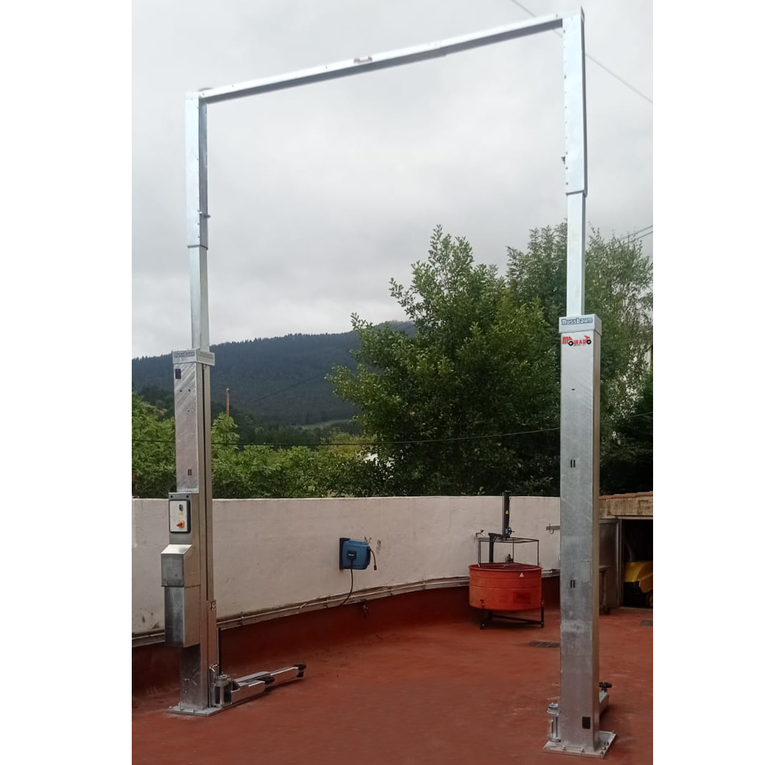 INSTALACION ELEVADOR POWERLIFT 2.40 GALVANIZADO